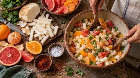 Receta de xec: la ensalada de frutas con chile que se prepara para el Día de Muertos en Yucatán