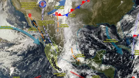 La Comisión Nacional del Agua (Conagua) informó que el centro de la tormenta tropical Vance se localizaba la mañana de este lunes aproximadamente a 415 kilómetros al sur-suroeste del puerto de Manzanillo, y a 560 kilómetros al sur de Cabo Corrientes, Jalisco.