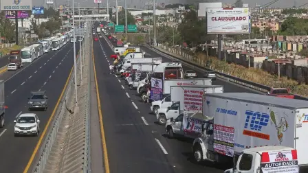 Paro de transportistas.