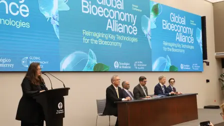 Inauguración de la cumbre de bioeconomía.