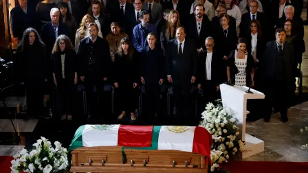 Homenaje a Cuauhtémoc Cárdenas en Palacio de Bellas Artes.