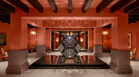 Lobby de Pueblo Bonito Vantage San Miguel de Allende, Mexico.