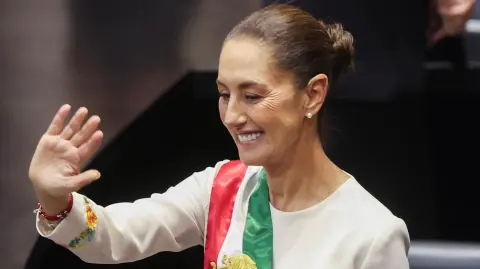 Claudia Sheinbaum, presidenta de México.