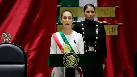 Claudia Sheinbaum, presidenta de México.