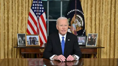 Joe Biden, presidente saliente de Estados Unidos.