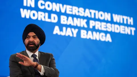 Ajay Banga, presidente del Banco Mundial.
