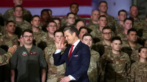 Pete Hegseth, secretario del Departamento de Defensa de Estados Unidos.