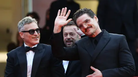 Joaquin Phoenix y Pedro Pascal en el Festival de Cannes.