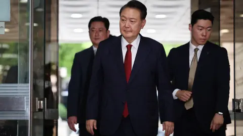 Sur Yoon Suk Yeol, expresidente de Corea del Sur.