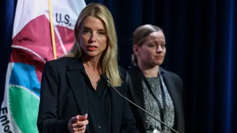 Pam Bondi, fiscal general de Estados Unidos.