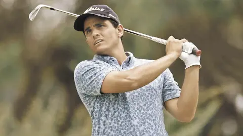 Emilio González, golfista.