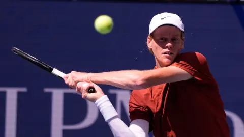 Jannik Sinner, tenista.