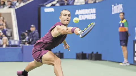 Carlos Alcaraz, tenista.