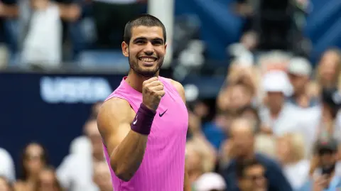 Carlos Alcaraz, tenista español.