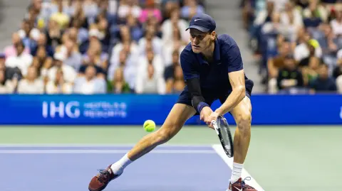 Jannik Sinner, tenista.