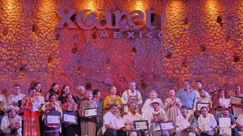 Ceremonia de premiación.