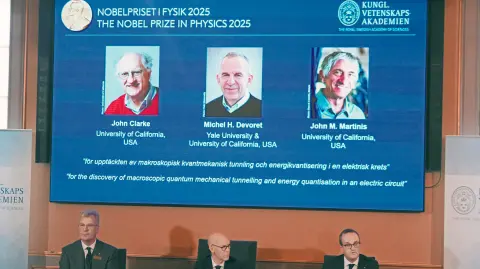 Premio Nobel de Física.