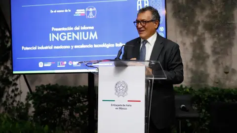 Alessandro Modiano, embajador de Italia en México.