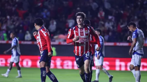 Jugadores de Chivas.
