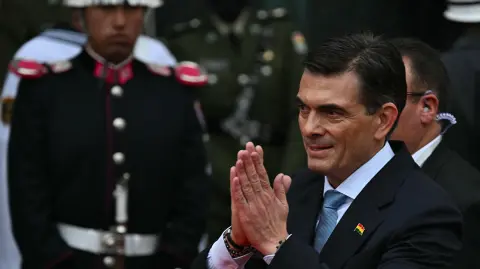 El presidente electo de Bolivia, Rodrigo Paz.