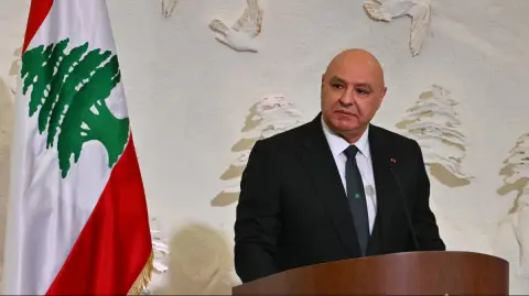 El presidente de Líbano, Joseph Aoun.