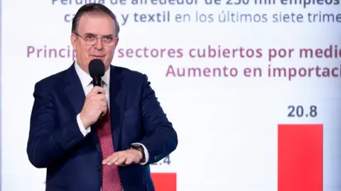Marcelo Ebrard, secretario de Economía.