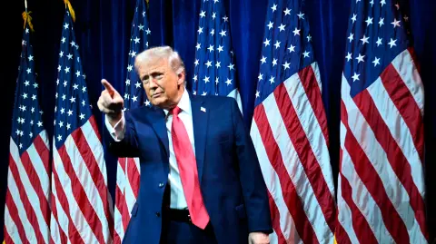 Donald Trump, presidente de Estados Unidos.