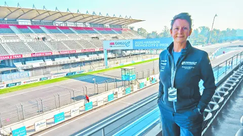 Ellie Norman, directora de marketing de Fórmula E.