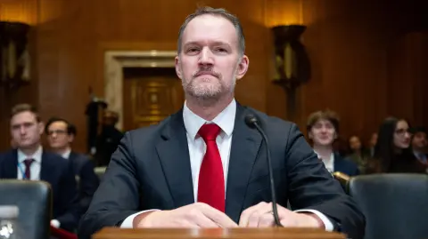 US Trade Representative Jamieson Greer testifies during a US Senate Appropriations Subcommittee on Commerce, Justice, Science, and Related Agencies hearing on 2026 funding priorities, on Capitol Hill in Washington, DC, December 9, 2025. (Photo by SAUL LOEB / AFP)