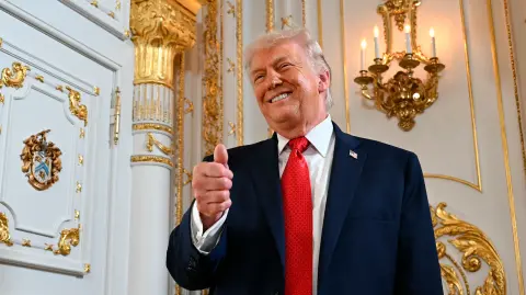 Donald Trump, presidente de Estados Unidos.