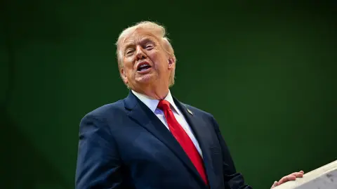 Donald Trump, presidente de Estados Unidos.