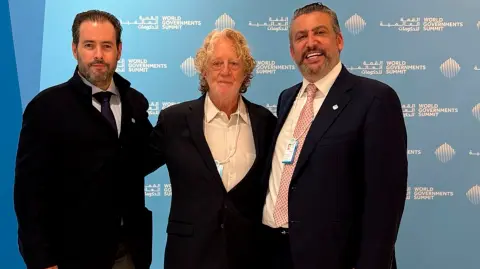 Santiago García Galván y Luis Mandoki en WGS 2026.