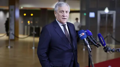 El ministro de Asuntos Exteriores de Italia, Antonio Tajani.