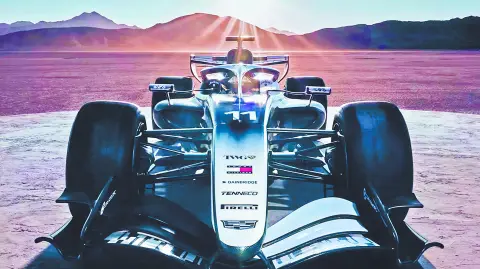 El monoplaza de Cadillac.