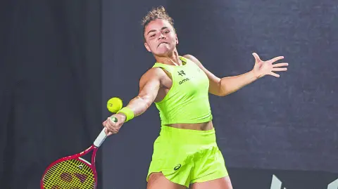 La italiana Jasmine Paolini.