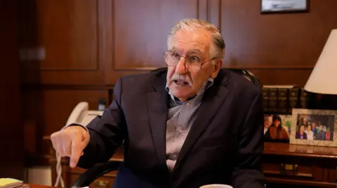 Manuel Rodríguez Ajenjo, presidente del Consejo Directivo de la Escuela de Escritores de la Sociedad General de Escritores de México (Sogem).