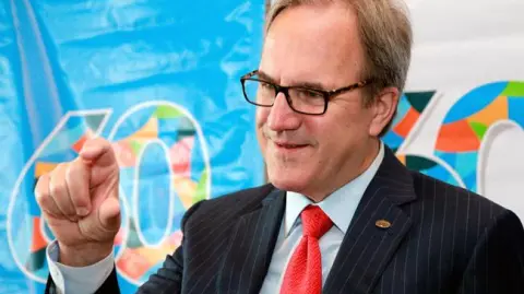 Douglas Baker, CEO global de Ecolab, firma enfocada en productos y tecnología en agua e higiene.