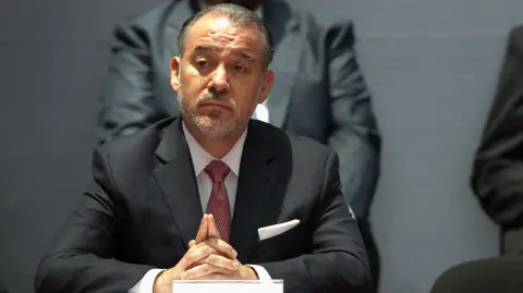 CIUDAD DE M�XICO, 12JULIO2017.- Raul Andrade Cerv�ntes, Procurador General de la Rep�blica, durante la celebraci�n del D�a del Abogado, en el Palacio Nacional. FOTO: MOIS�S PABLO /CUARTOSCURO.COM