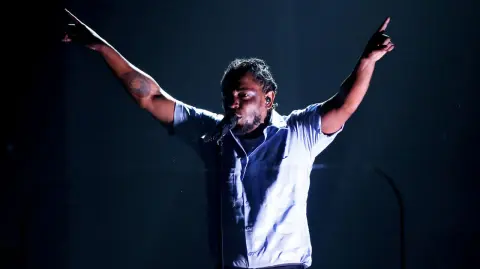 Kendrick Lamar recibió siete nominaciones por su álbum "DAMN". Foto: Reuters. 