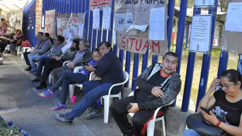 Huelga de trabajadores de la UAM - Foto: Notimex 