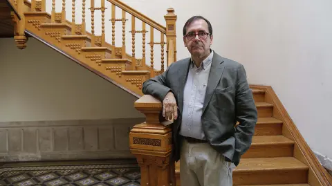 Arquitecto Gabriel Mérigo Basurto. Foto EE: Hugo Salazar