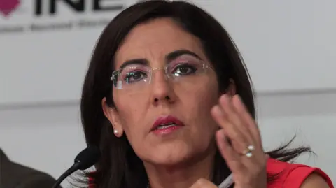 Foto: Claudia Zavala, presidenta de la Comisión de Quejas y Denuncias del INE.