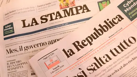 Con esta adquisición, la participación en Gedi, primer editor de diarios en Italia, se situará en torno al 50 por ciento. Foto: AFP