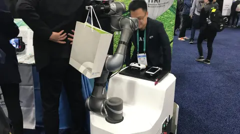 El Congreso de Tecnologías de Consumo que se lleva a cabo en el marco del CES dedicó buena parte de su programación a la Inteligencia Artificial. Pie de foto: Foto EE: Rodrigo Riquelme