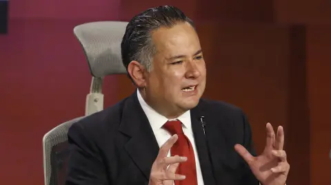 Santiago Nieto, titular de la Unidad de Inteligencia Financiera de la SHCP. Foto EE: Hugo Salazar