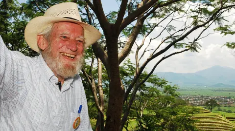 Otto Schöndube, arqueólogo e investigador mexicano. Foto EE: Cortesía Héctor Montaño