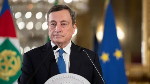 Mario Draghi expresidente del Banco Central Europeo. Foto: Reuters