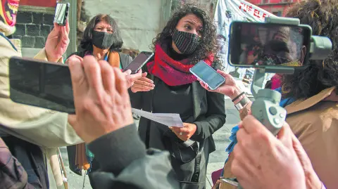 Integrantes del Sindicato de Notimex que fueron despedidos, encabezados porBeatriz Adriana Urrea; entregaron una solicitud de audiencia con el Presidente Andres Manuel L�pez Obrador, para resolver el conflicto laboral.