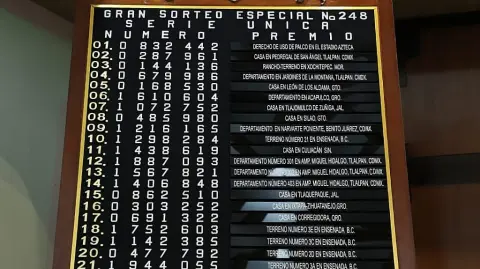 Foto: Lotería Nacional.