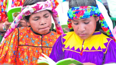 El desdén oficial hacia el INALI  y el bajo presupuesto ponen en riesgo los objetivos del Decenio de las Lenguas Indígenas. Foto EE: Especial